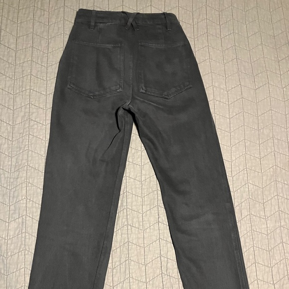 Size 2 Alex Mill high waisted black denim - Picture 4 of 11